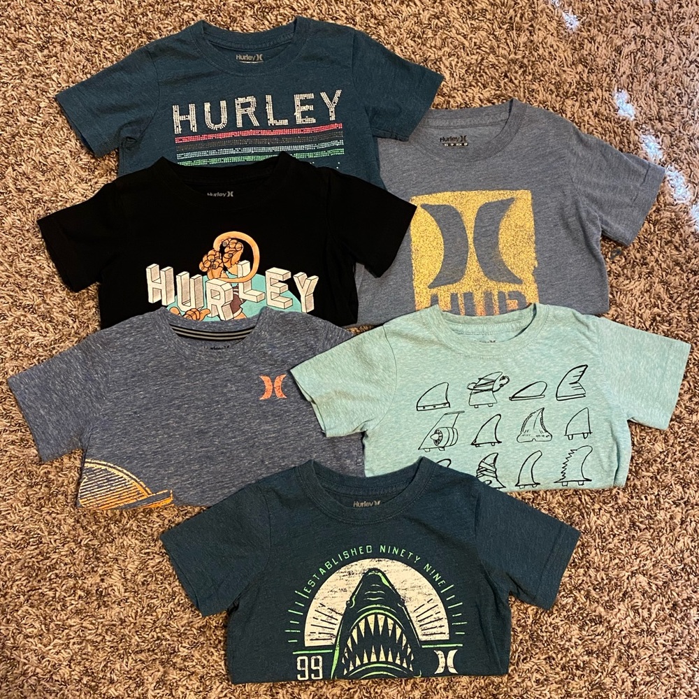 Hurley boy shirts
